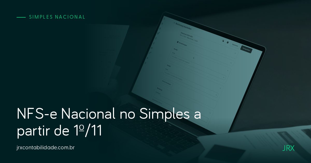 Capa: NFS-e Nacional no Simples a partir de 1º/11: o que fazer